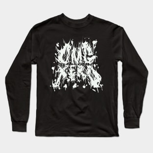 OmgXero Deathmetal Logo Long Sleeve T-Shirt